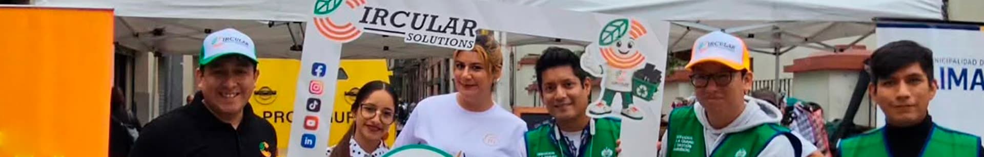 Circular Solutions team at an environmental awareness event